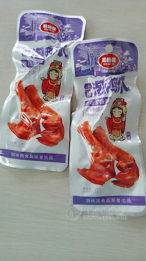 啃的雅泡鸡爪老坛酱香味 28g