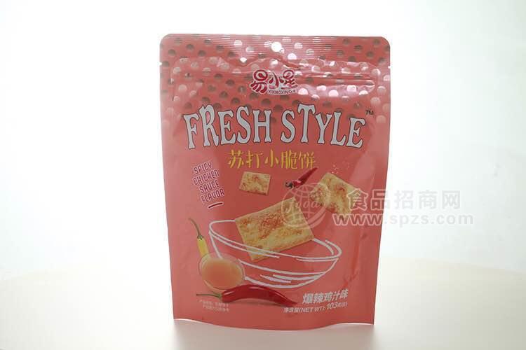 苏打小脆饼 爆辣鸡汁味 饼干