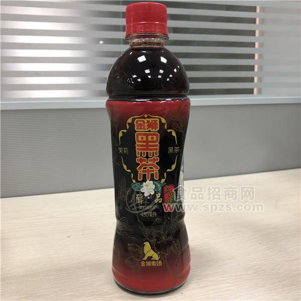 金狮茉莉黑茶饮料450ml  金狮集团