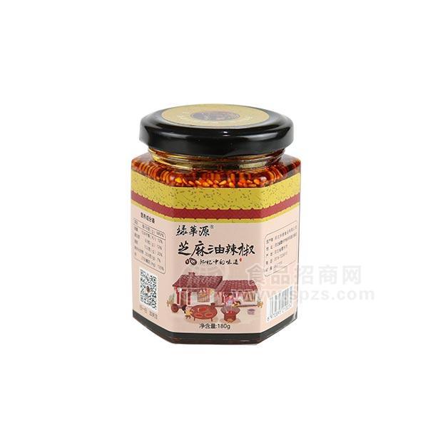 芝麻油辣椒酱 调味品 酱类180g
