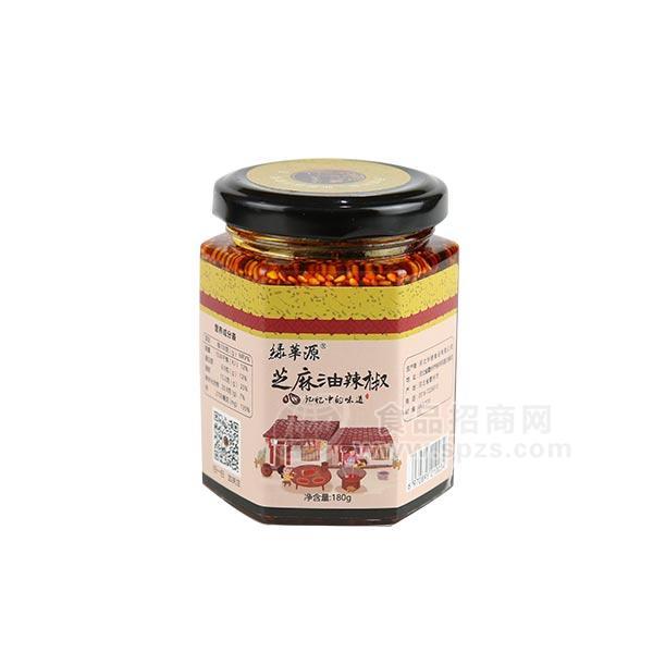 芝麻油辣椒醬 調(diào)味品 醬類180g