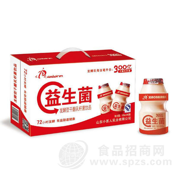 小百人 益生菌发酵乳饮料