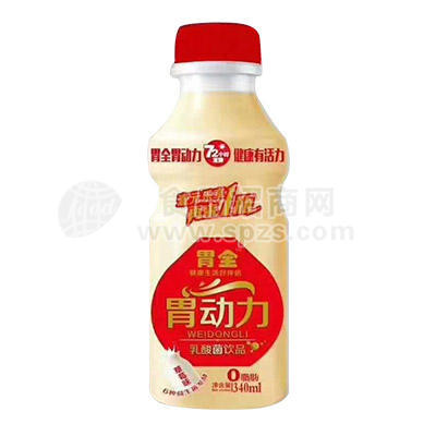 胃全胃動力 草莓味乳酸菌飲品340ML