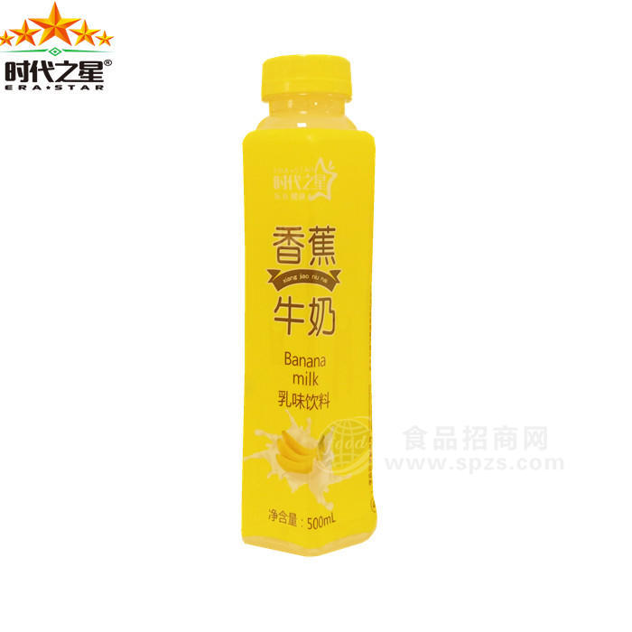 时代之星果奶香蕉牛奶500ml