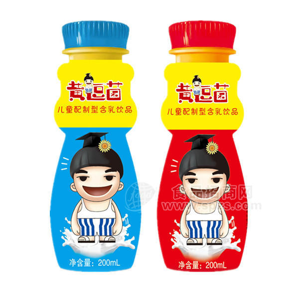 黄逗菌 儿童配制含乳饮料 200mL