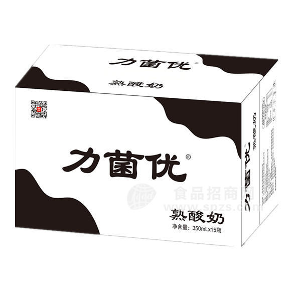 力菌优 熟酸奶 350mLx15瓶