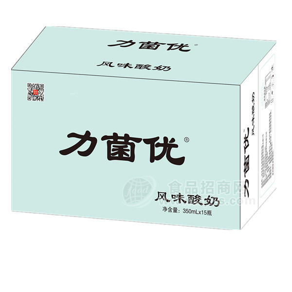 力菌优 风味酸奶 350mLx15瓶