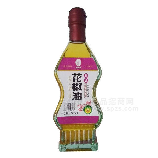 王喜芝 265ml花椒油招商
