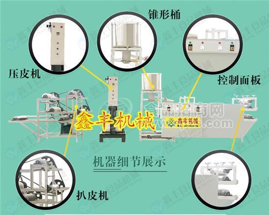 菏泽干豆腐机图片 干豆腐机械价钱如何 鑫丰干豆腐机全自动商用