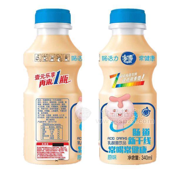 潼博 原味 乳酸菌飲料 340mL