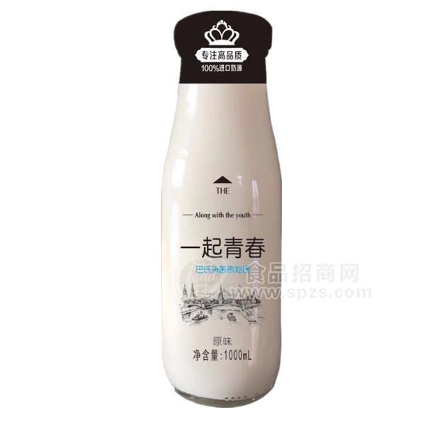 一起青春 原味酸奶 1000mL