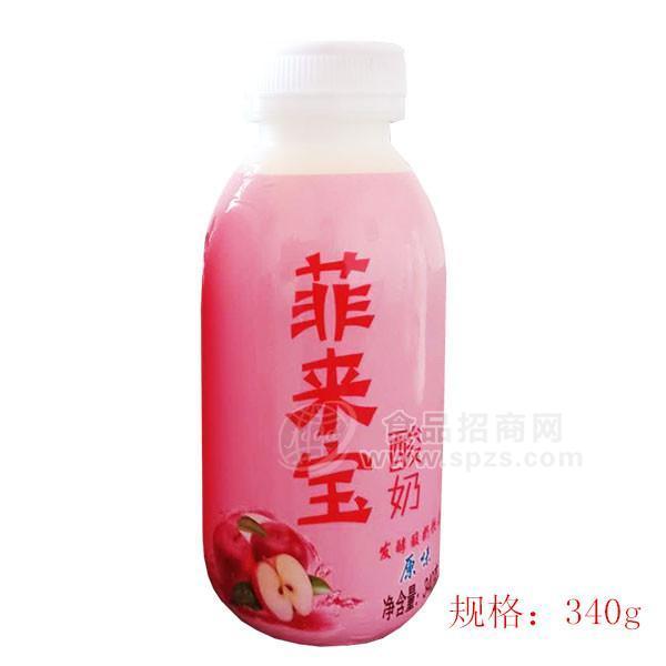 ·菲来宝酸奶原味饮料340g 
