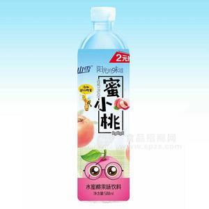 关山雪 蜜小桃 水蜜桃果味水饮料500mL*24