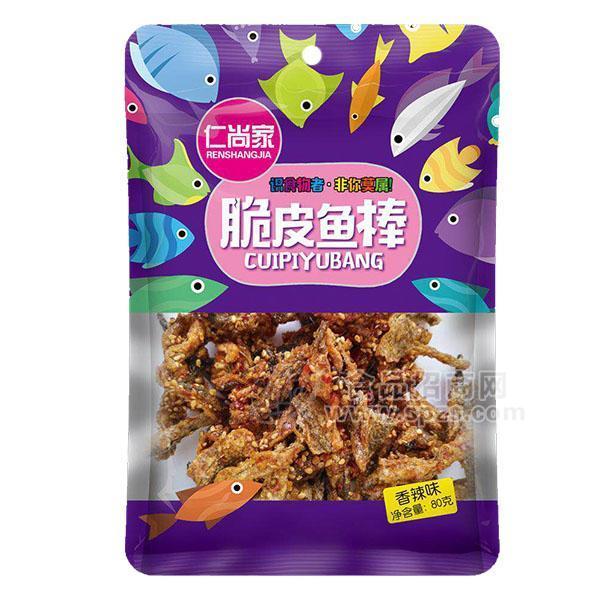 仁尚家脆皮魚棒香辣味80g