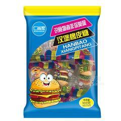 仁尚家汉堡橡皮糖 休闲食品102g