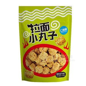 仁尚家拉面小丸子鮮蝦味 休閑食品150g