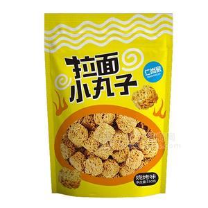 仁尚家拉面小丸子燒烤味 休閑食品150g