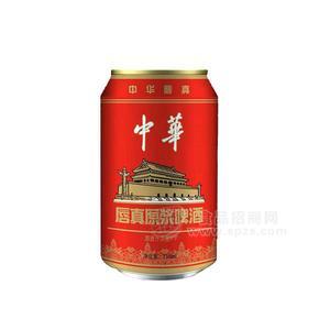 中華  唇真原漿啤酒 330mL