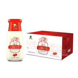 艾格尔特红枣味发酵型酸奶饮品320mlx15瓶