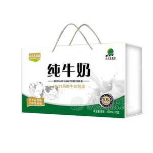 北大荒集團純牛奶250mlx12盒