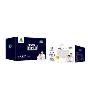 北大荒绿源中老年谷物牛奶 乳饮料