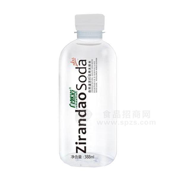 自然道蘇打飲用天然水蘇打水388ml