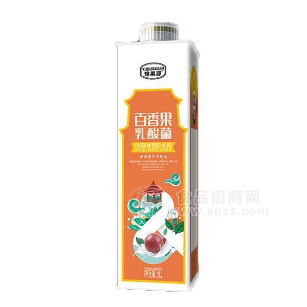 豫果源百香果乳酸菌饮料乳饮料1L