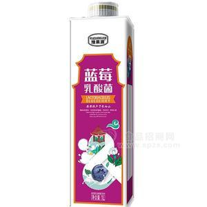 豫果源蓝莓乳酸菌饮料乳饮料1L