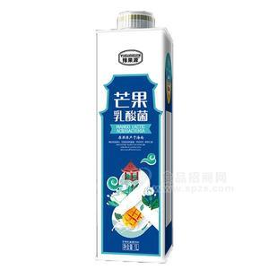 豫果源芒果乳酸菌飲料乳飲料1L