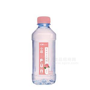 小趣蜜桃蘇打水飲料380ml