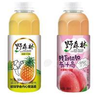 野森林菠蘿汁飲料水蜜桃汁飲料380ml