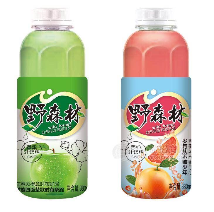 野森林苹果汁西柚汁果汁饮料380ml