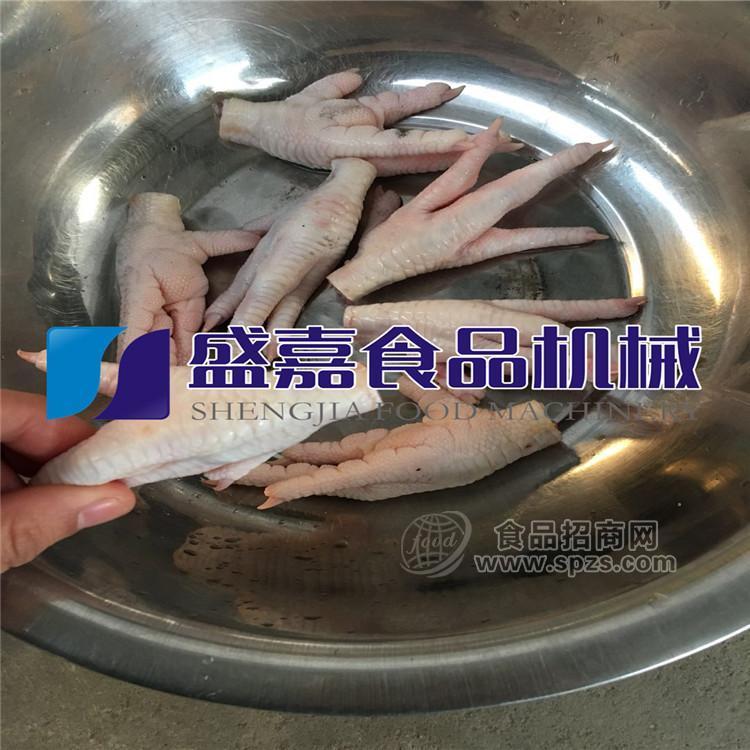 鸡爪分段机 鸡爪切割机巴西 美国 冷冻鸡爪切段机