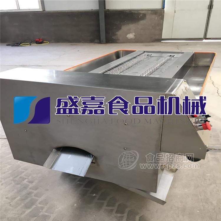 大型食品加工机械鸡爪凤爪自动切割机 泡椒凤爪切段机 厂家直销