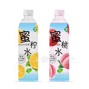 蜜桃水 水蜜桃味果味饮料500ml