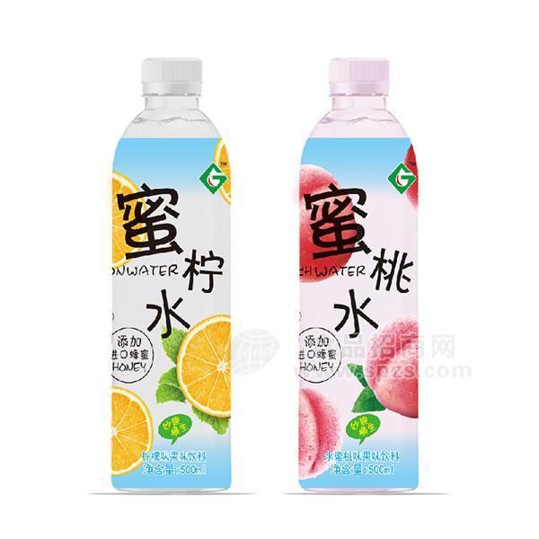 ·蜜桃水 水蜜桃味果味饮料500ml 