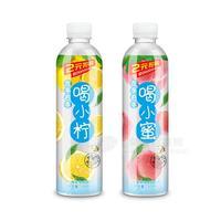 左手右手 喝小檸 果味飲料 500mL