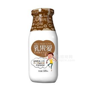 乳果愛 瓶裝 炭燒酸奶飲品 乳飲料 320ml