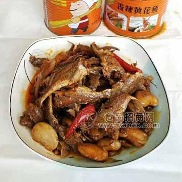 ·休闲村香辣黄花鱼 鱼罐头 