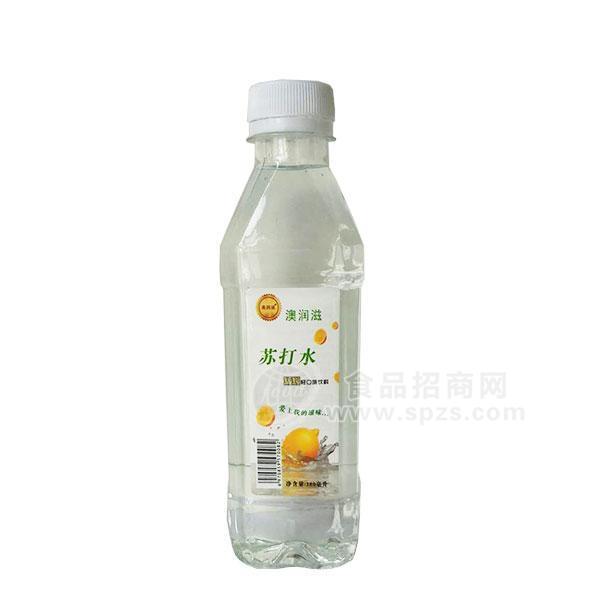 澳潤滋蘇打水檸檬輕口味飲料380ml