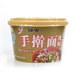 神宮風(fēng)味手搟面貴州酸辣湯味方便食品