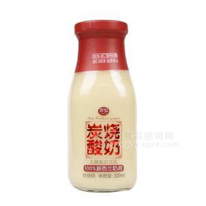 京弘炭烧酸奶 发酵酸奶饮品 炭烧味300ml