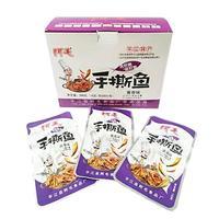 阿毛手撕魚(yú)醬香味休閑食品平江特產(chǎn)300g