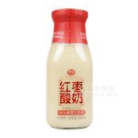 京弘紅棗酸奶發(fā)酵酸奶飲品300ml