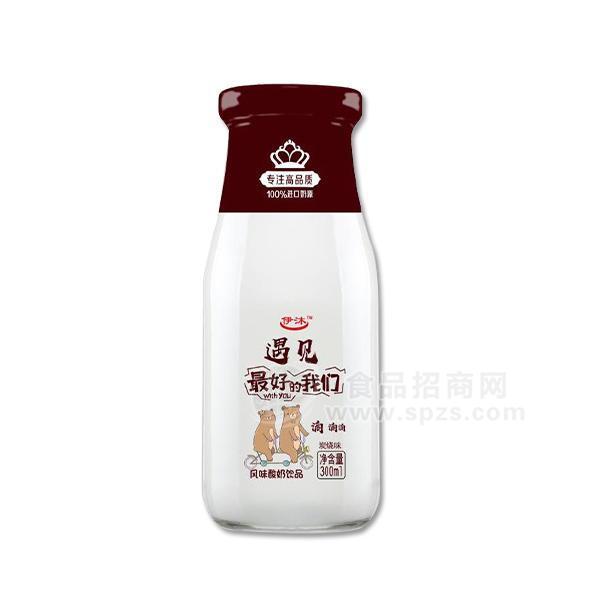 伊沐 炭燒味風(fēng)味酸奶飲品300ml