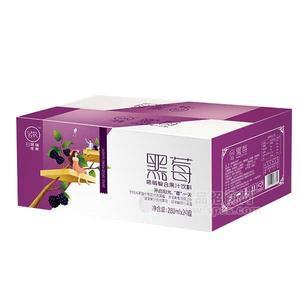 金瑞佳果黑莓复合果汁饮料280mlx24罐