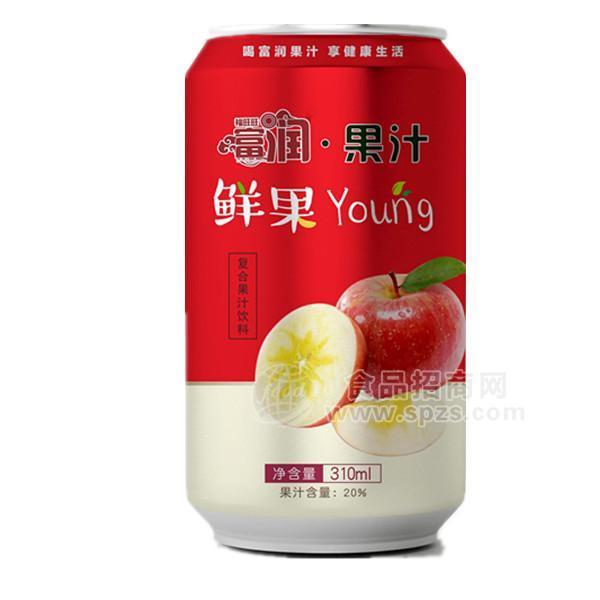 富潤·果汁 復(fù)合果汁飲料 310mL