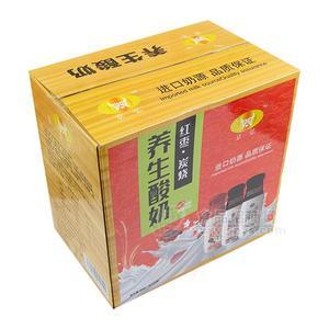 京弘養(yǎng)生酸奶 紅棗味 炭燒味1Lx6瓶