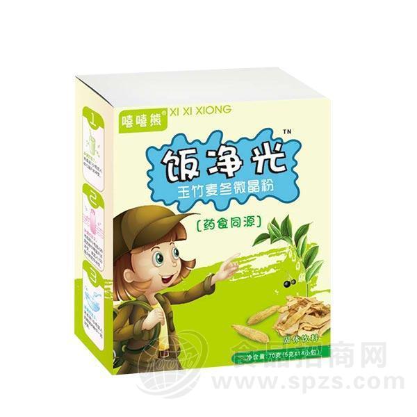 嘻嘻熊玉竹麦冬微晶粉70g
