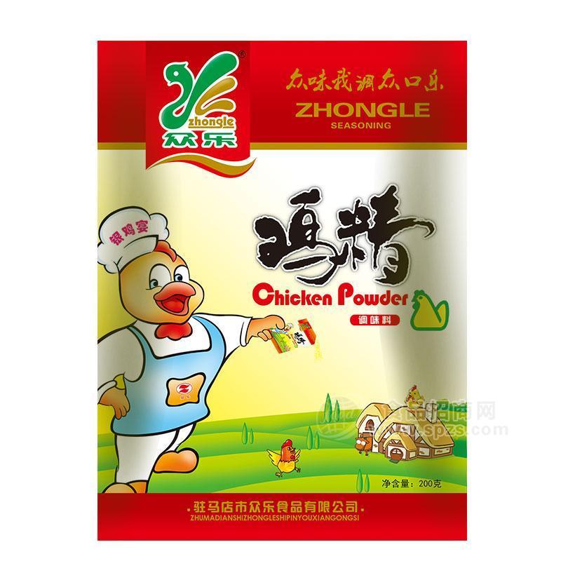 众乐鸡精调味料 200g